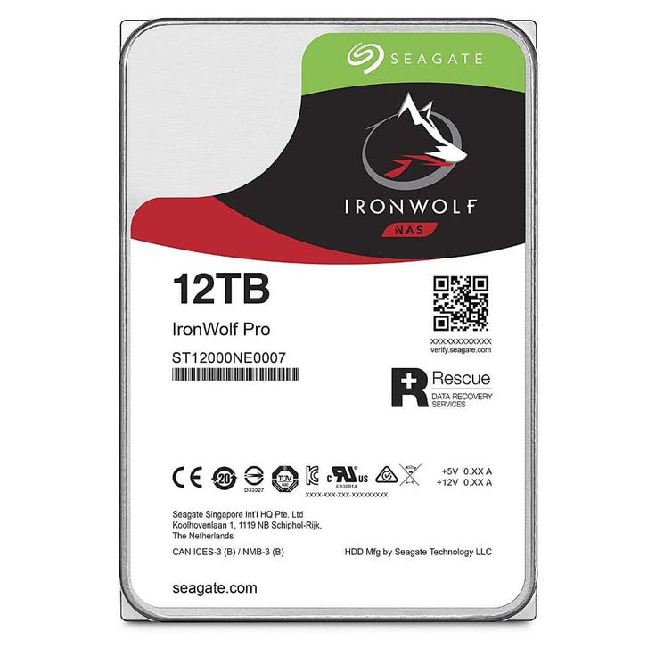 Seagate Ironwolf NAS 12TB